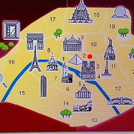 巴黎古马雷斯蒙特吉尔酒店 巴黎